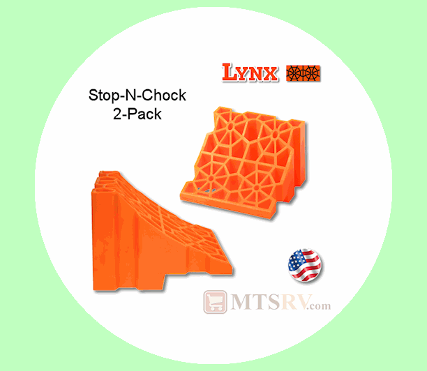 Lynx's 2 Pack Chocks